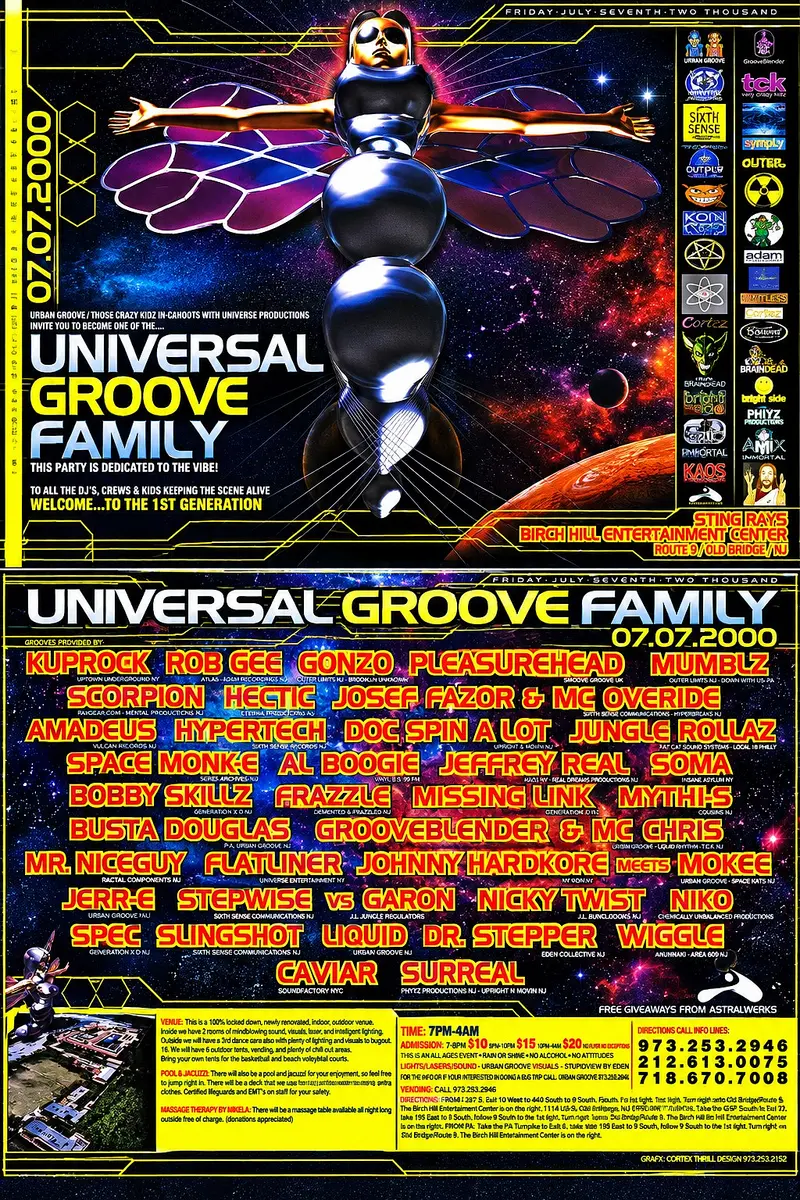 Favorite Urban Groove flyer 2