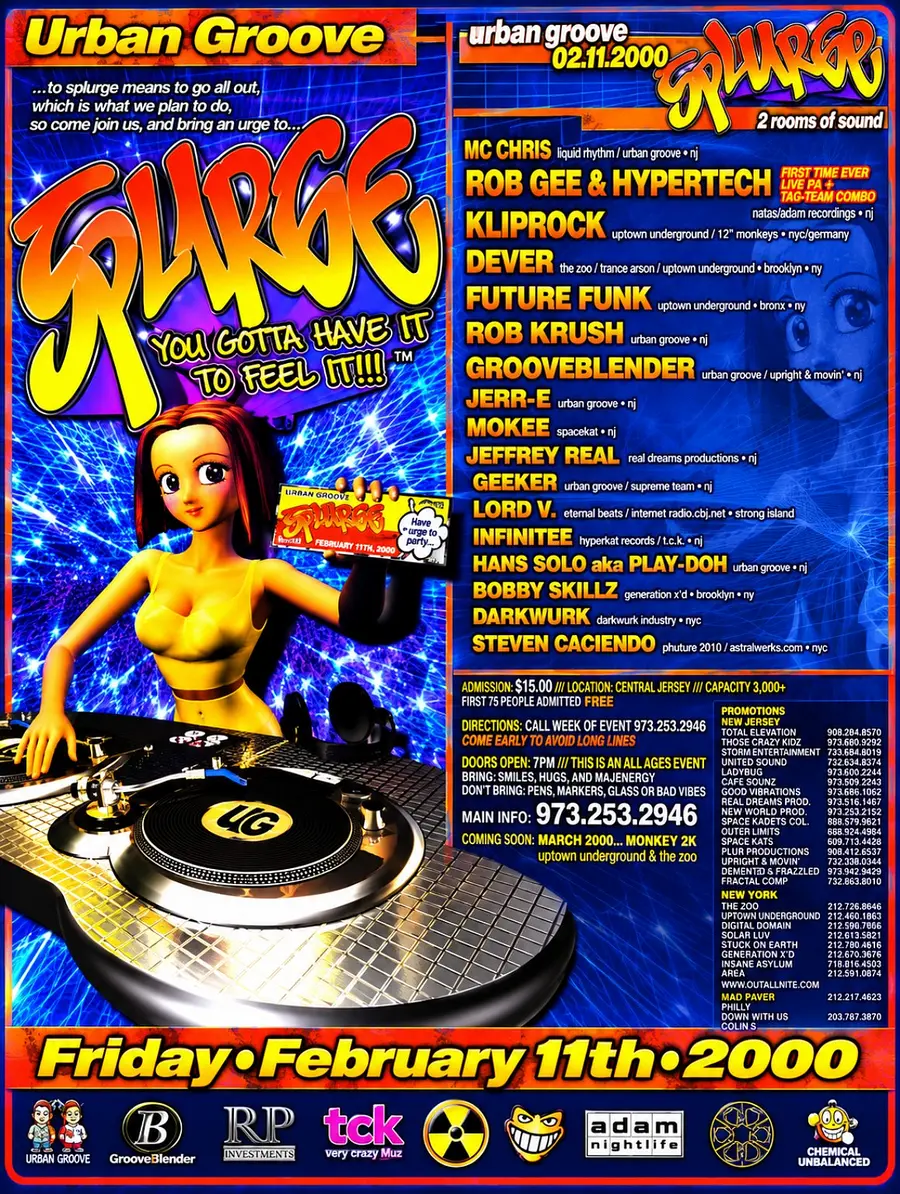 Favorite Urban Groove flyer 3