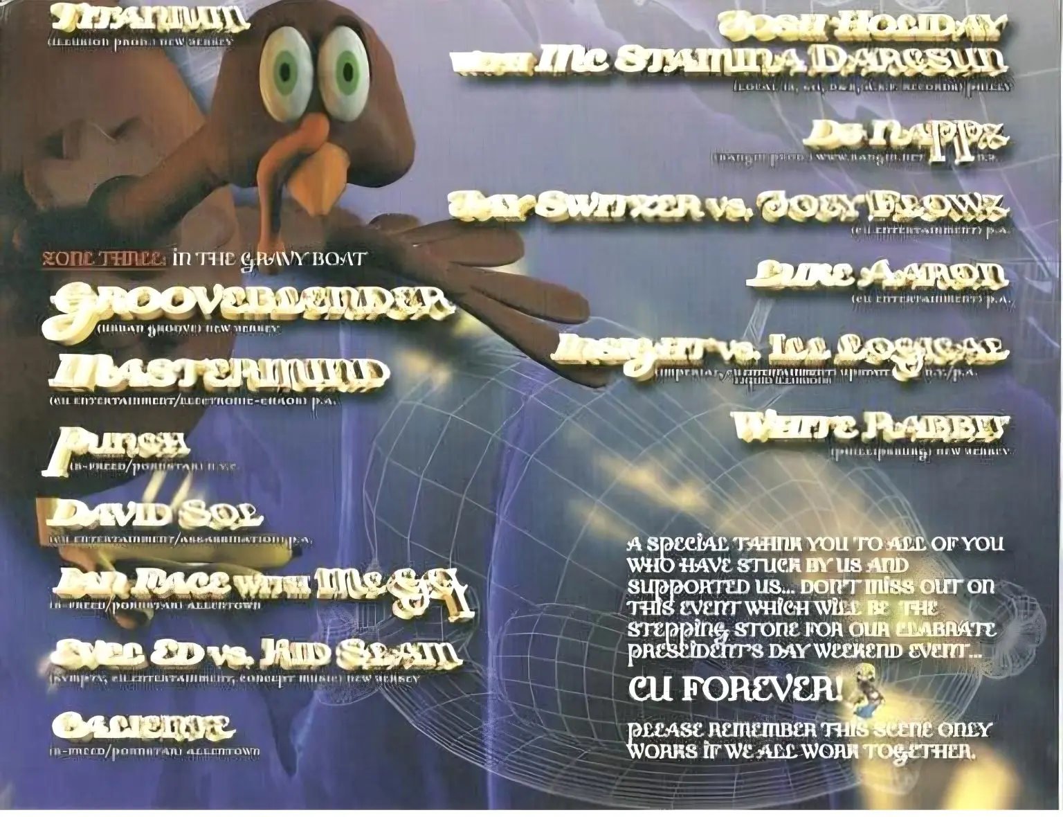 Gratitude Gathering flyer