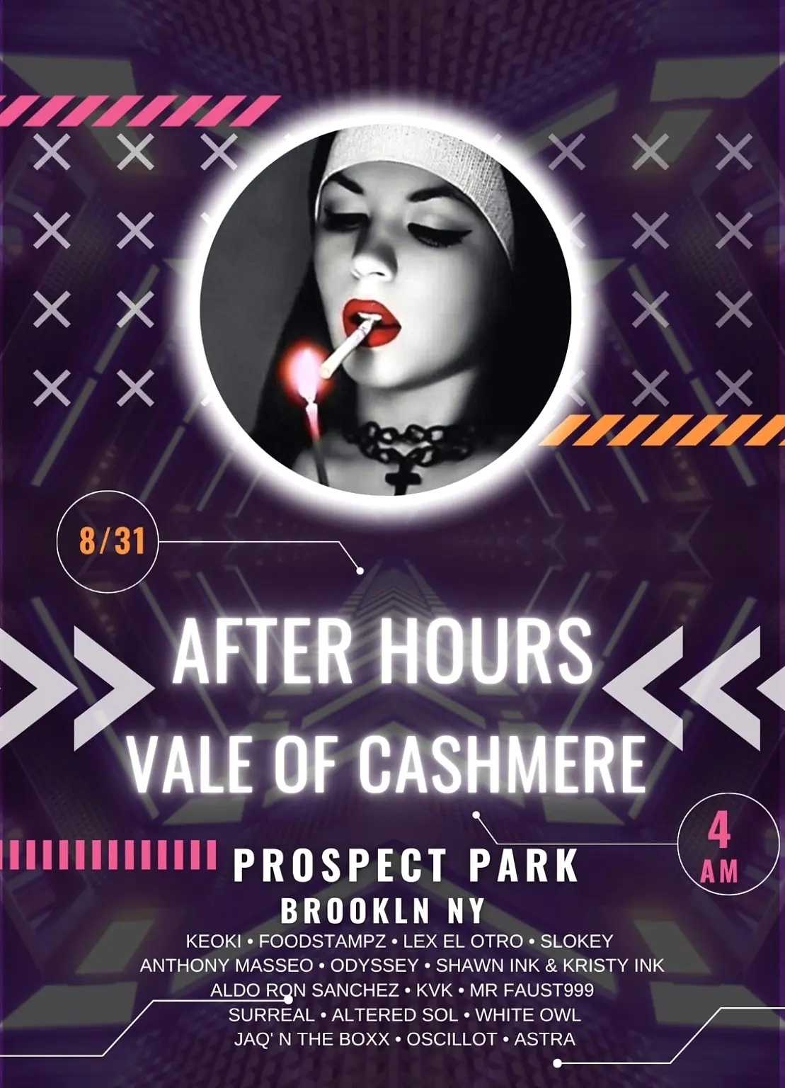 After Hours flyer