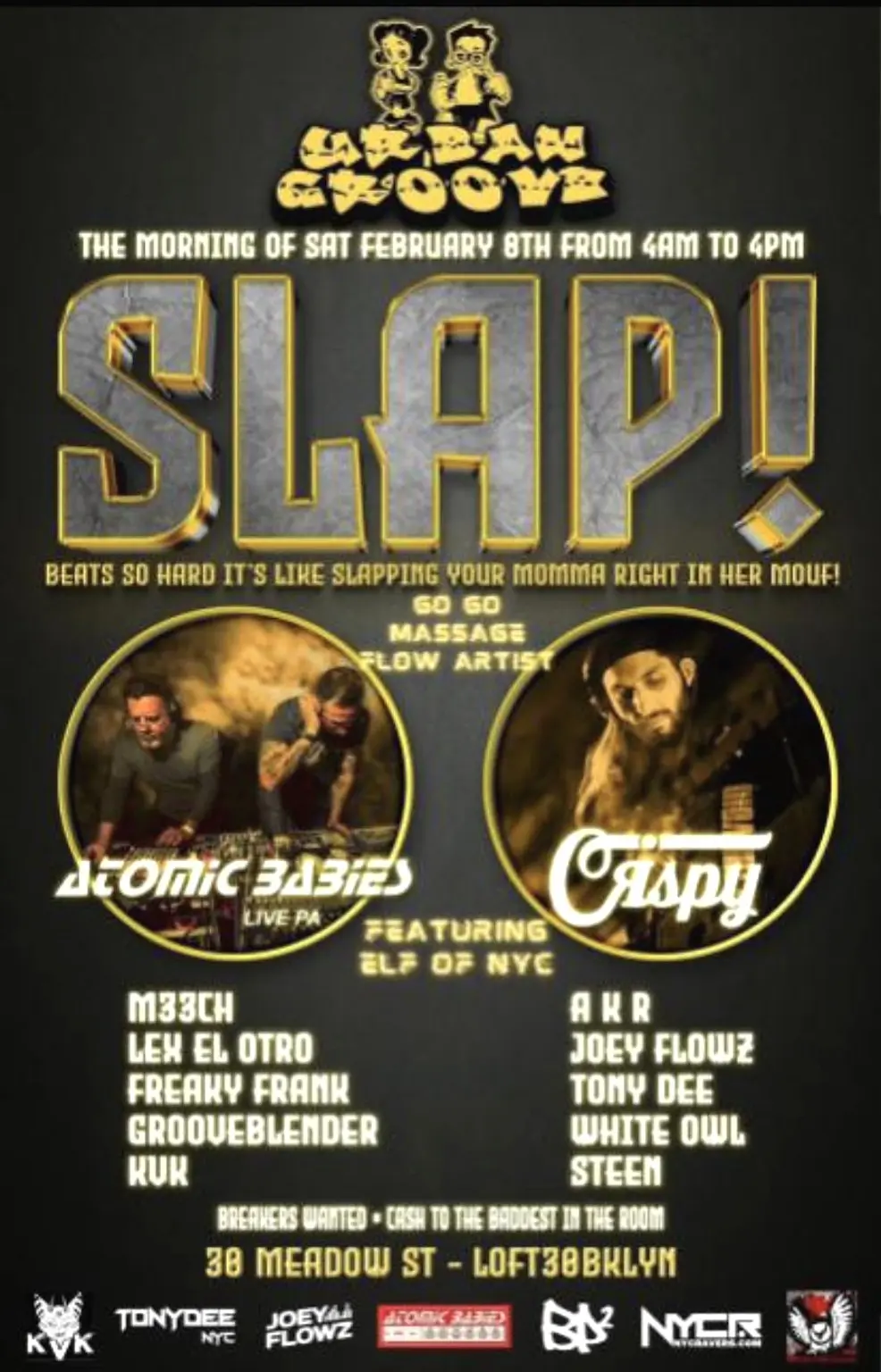 Slap flyer
