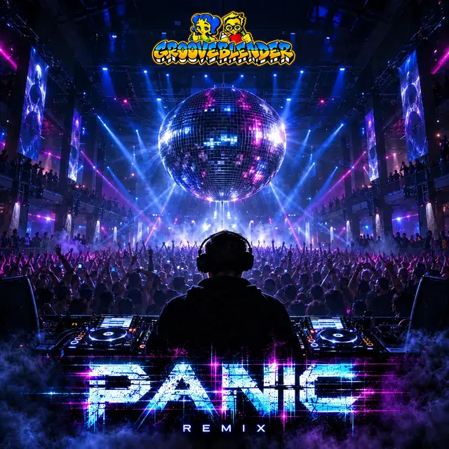 GrooveBlender Panic remix artwork