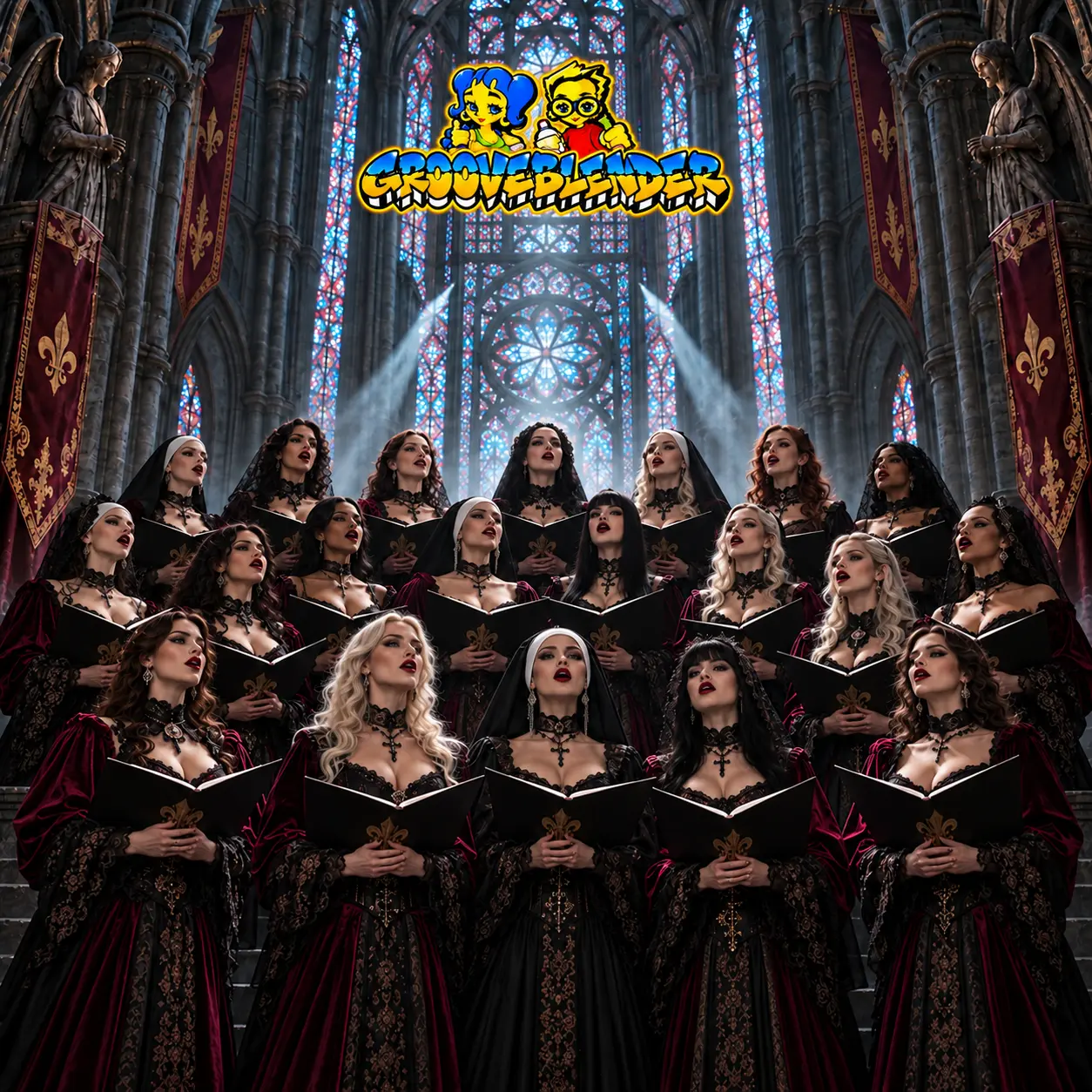 GrooveBlender The Anthem gothic choir artwork
